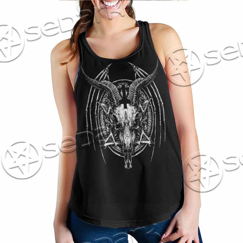 Satanic Horrordelic Dark SED-1165 Women Tank Top