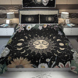 Cottagecore Roses Moon Phase Occult Witch SED-1166 Bed set