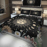 Cottagecore Roses Moon Phase Occult Witch SED-1166 Bed set