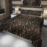 Autumn Seamless Pattern With Mushrooms SED-1169 Bed set