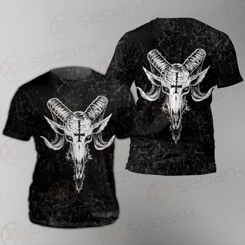 Satanic Goat Head SED-238A Unisex T-shirt