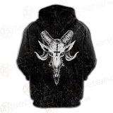 Satanic Goat Head SED-238A Hoodie & Zip Hoodie Raglan