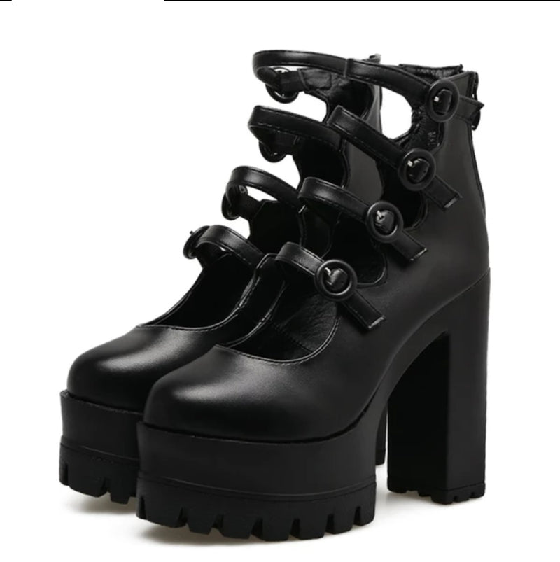 Pumps High Heels Black