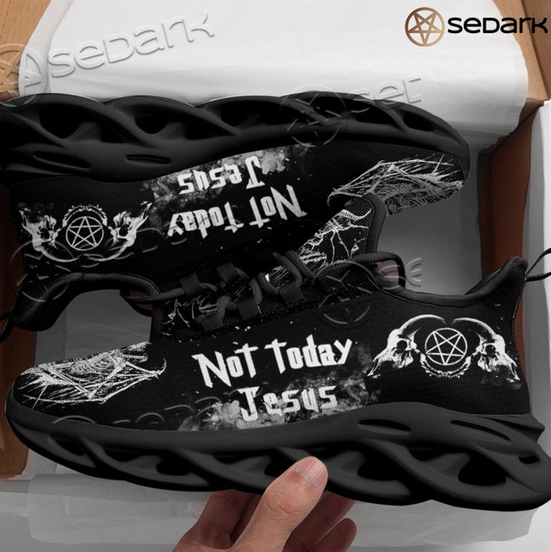 Satanic Sneaker - Not today Jesus Shoes
