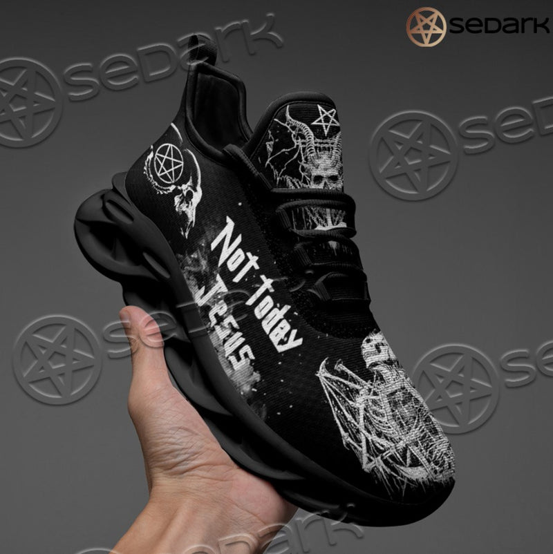 Satanic Sneaker - Not today Jesus Shoes
