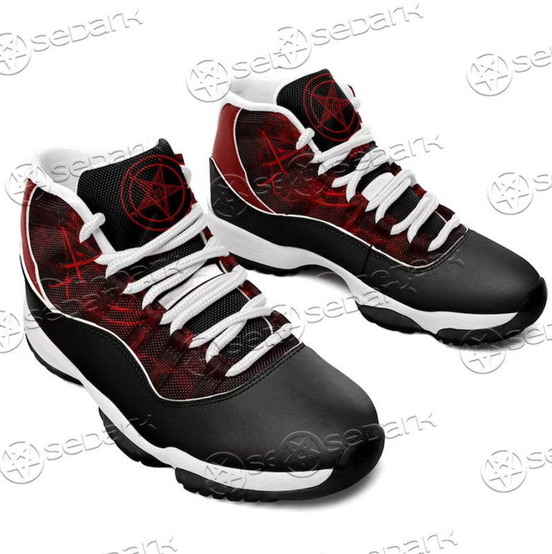 Sigil of Baphomet, Lucifer Symbol Sneakers
