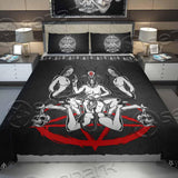 Baphomet Nun Pentagram Bed set