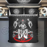 Baphomet Nun Pentagram Bed set