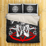 Baphomet Nun Pentagram Bed set