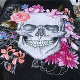 Skull Tiger Quilt Doona Bed set