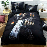 Skull Quilt Bed set