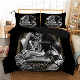 Skull Girl Bed set