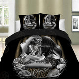 Skull Girl Bed set