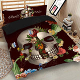 Skull Flower Bed Set