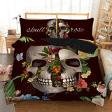 Skull Flower Bed Set