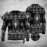 Satanic 666 Witchcraft SED-1115-1 Woolen Sweater