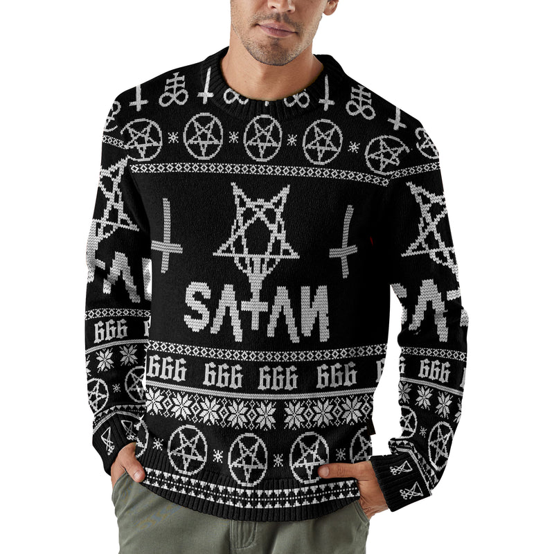 Pentagram Inverted Cross SED-1115-2 Woolen Sweater