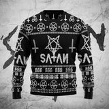 Pentagram Inverted Cross SED-1115-2 Woolen Sweater