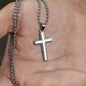To My Future Husband - Faith - Love Stainless Cross Necklace with Ball Chain