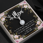 Personalized Gift To My Mom Eternal Hope Necklace, Birthday Gift to My Mother, Mother's day gift, Mom Necklace, To My Mom Necklace, To My Mom, Mom Birthday Card