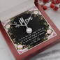 Personalized Gift To My Mom Eternal Hope Necklace, Birthday Gift to My Mother, Mother's day gift, Mom Necklace, To My Mom Necklace, To My Mom, Mom Birthday Card