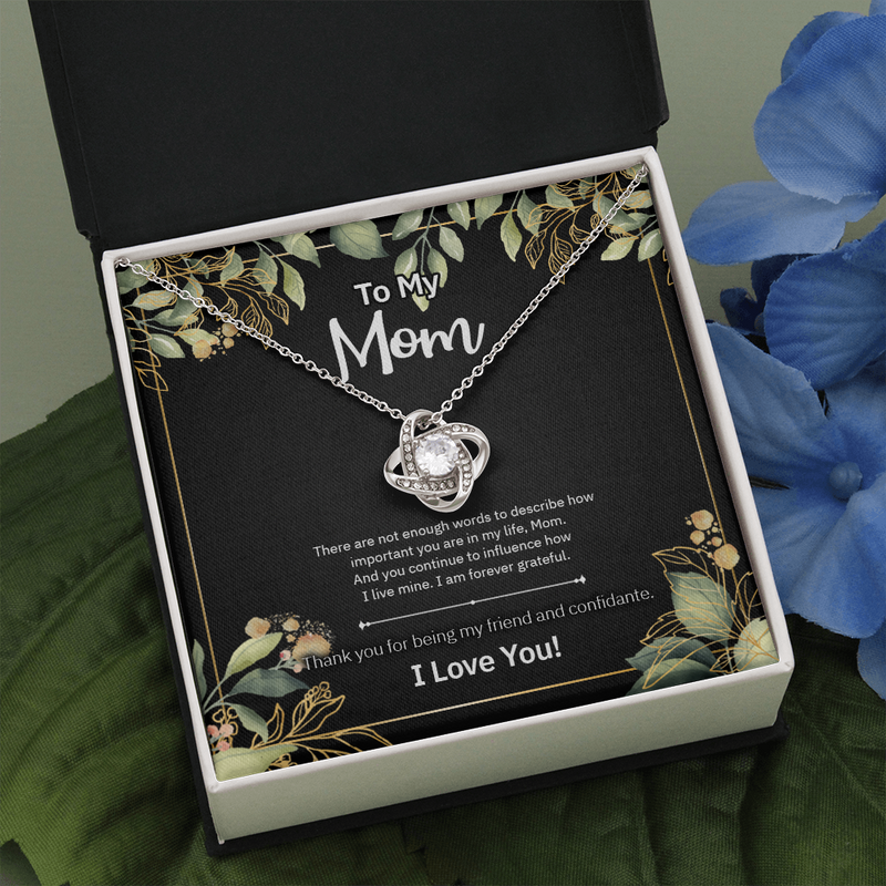 Personalized Gift To My Mom Necklace, Birthday Gift to My Mother, Mother's day gift, Mom Necklace, To My Mom Necklace, To My Mom, Mom Birthday Card
