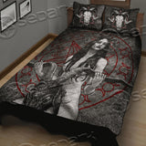 Baphomet Women Demon SED-0716 Quilt Bed Set