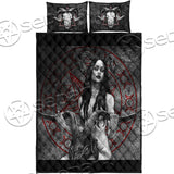 Baphomet Women Demon SED-0716 Quilt Bed Set