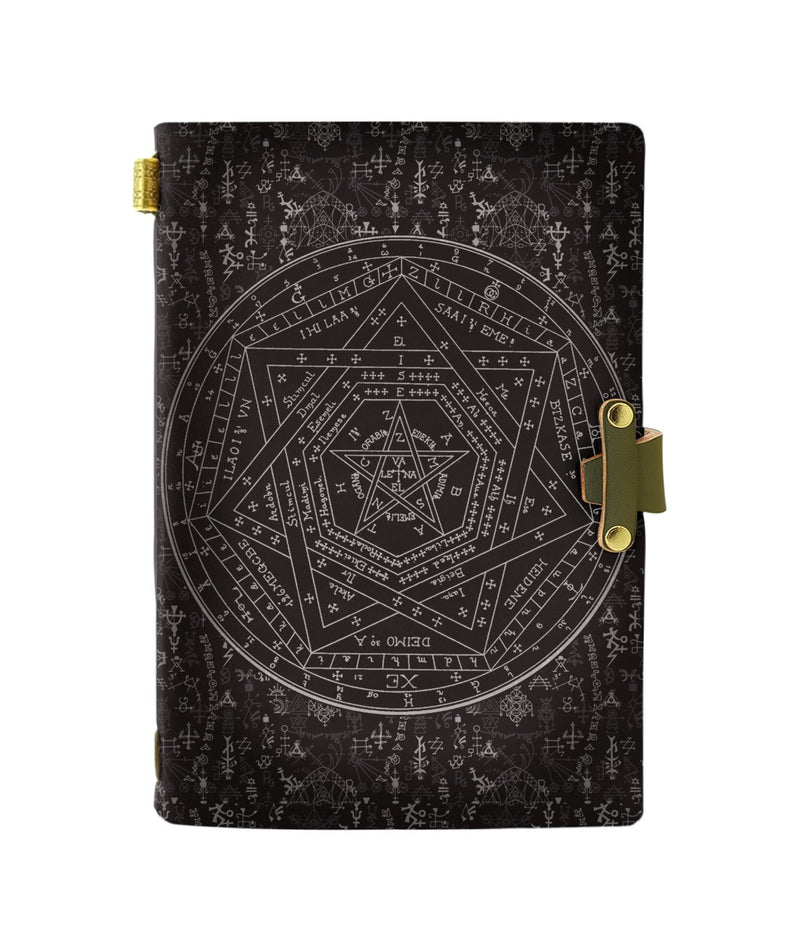 OCCULT LEATHER NOTEBOOK - PASSPORT HOLDER - WALLET