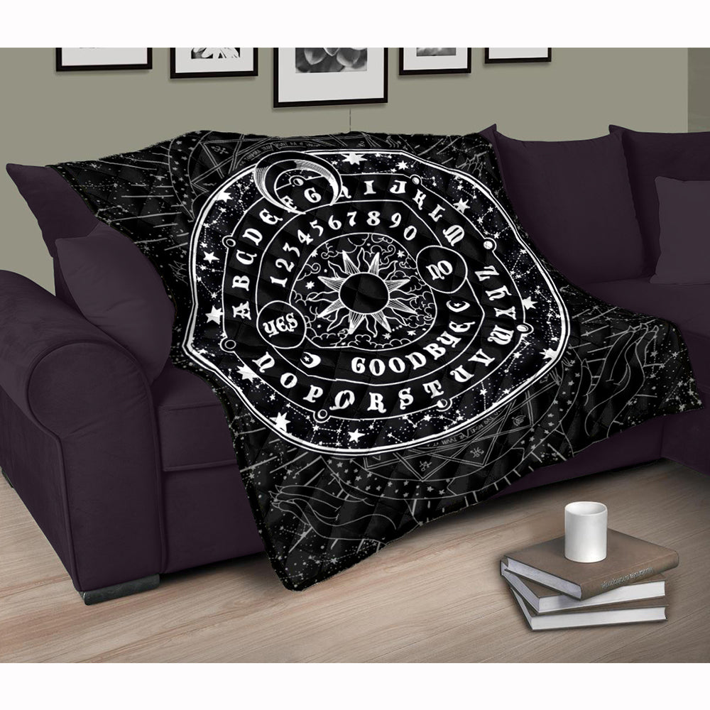 Ouija Board Quilt Blanket