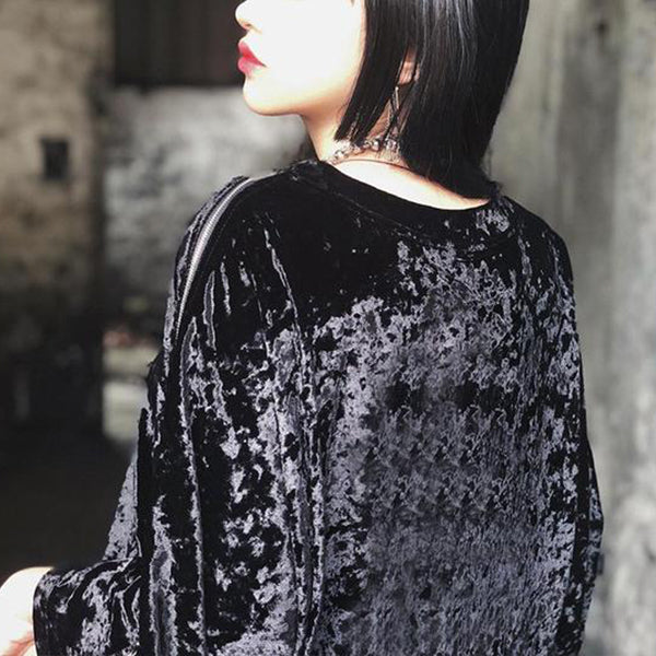 Gothic Vintage Black T-shirts