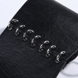 Leather Belt Metal Chain