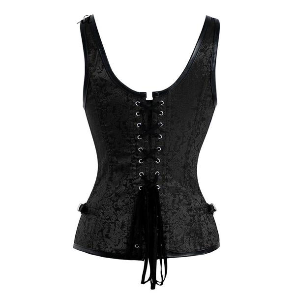 Gothic Black Corset Steampunk