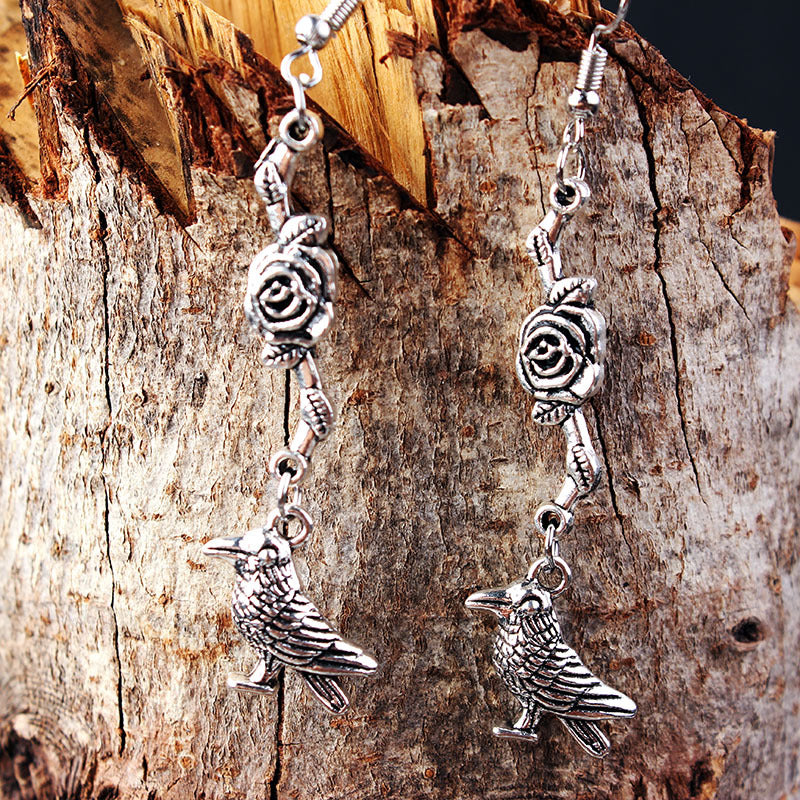 Metal Earrings Jewelry