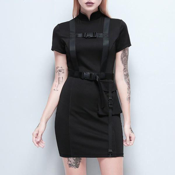 Gothic Elegant Black Dress