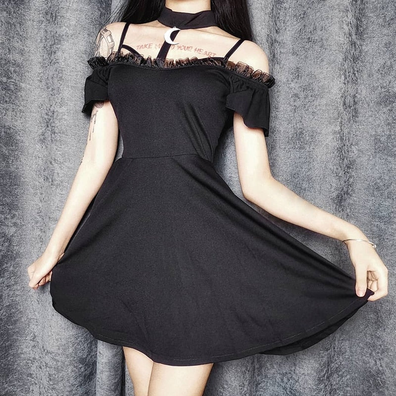 Gothic Moon Hater Dress