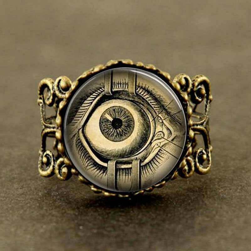 Steampunk Jewelry Human Anatomy Eyeball
