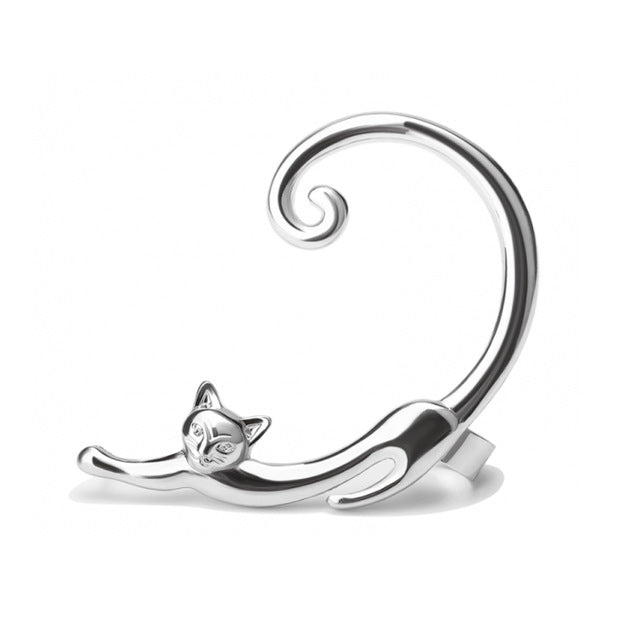 Punk Style Cat Post Earring