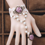 Finger Hand Chain Harness Bracelet Bangles