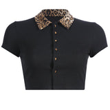 Gothic Vintage Knitted Crop Top