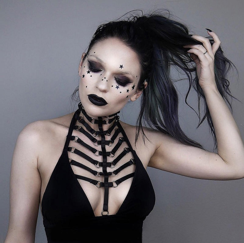 Punk Top Bandage Harness