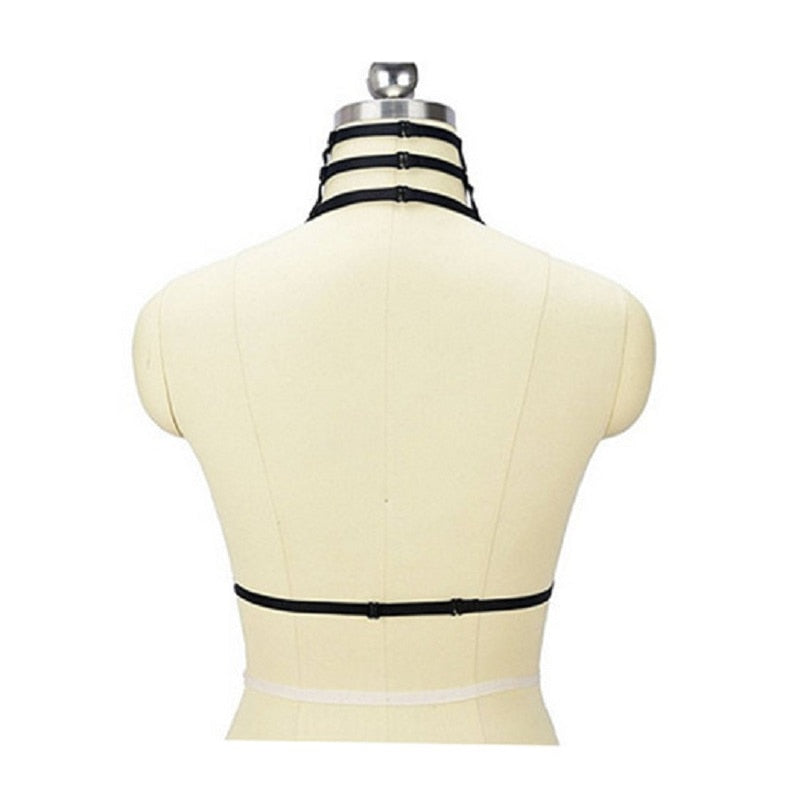 Punk Top Bandage Harness
