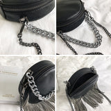 Leather Chain Women Crossbody Bag